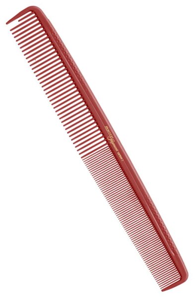 Hercules Sägemann Carbon Universalkamm mit Abteilzahn C2 rot 8½" von Hercules Sägemann