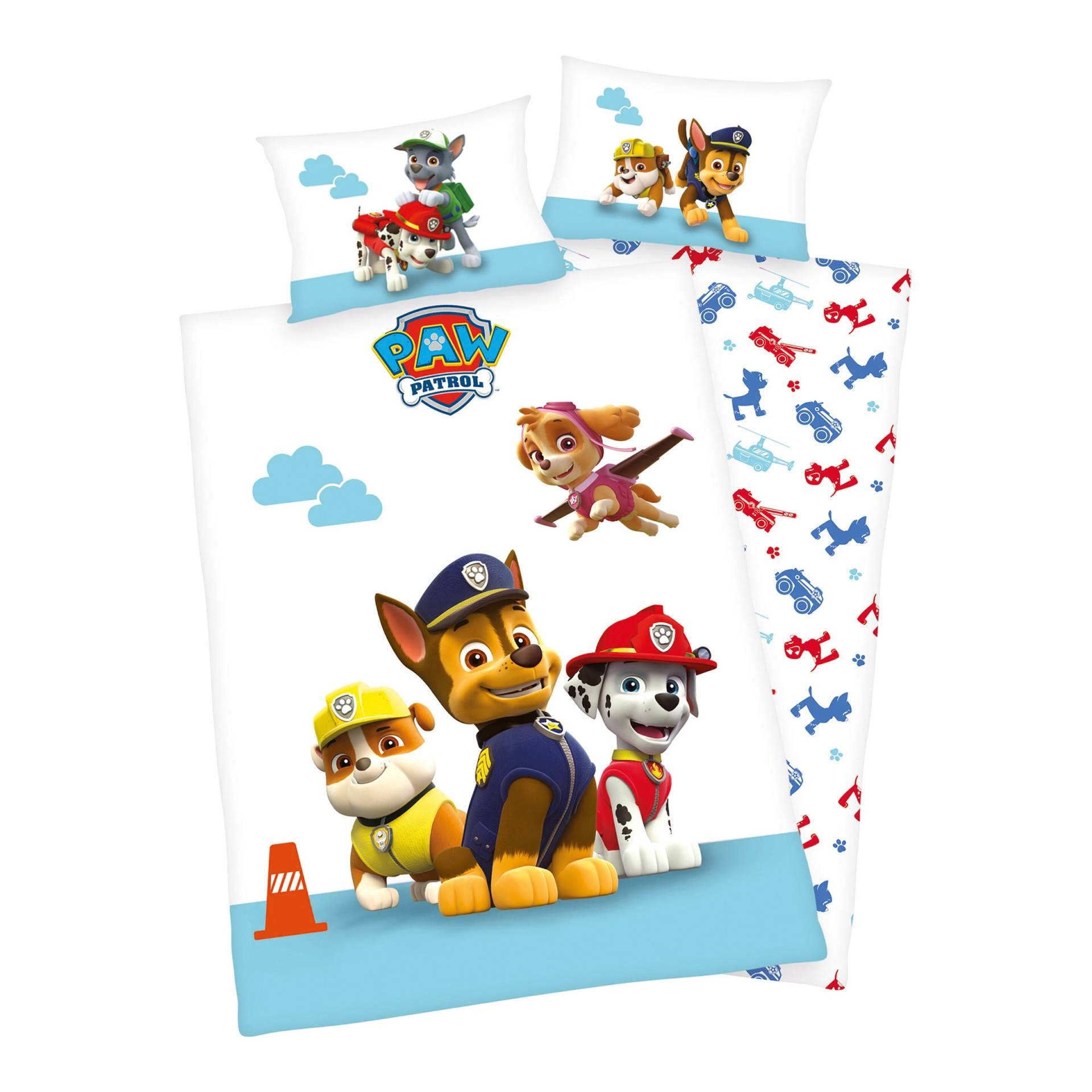 Baby Best Paw Patrol Renforcé-Bettwäsche 40x60 / 100x135 cm von Baby Best