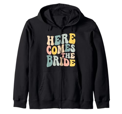 Lustiger Ehering mit Aufschrift Here Comes The Bride Kapuzenjacke Lustiger Ehering mit Aufschrift Here Comes The Bride Kapuzenjacke von Here Comes The Bride Aesthetic Shirts