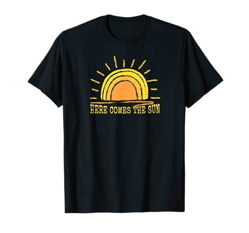 Here Comes The Sun Cute Sunshine Beach Sommer-Grafik für Damen T-Shirt Here Comes The Sun Cute Sunshine Beach Sommer-Grafik für Damen T-Shirt von Here Comes The Sun Sunshine Beach Summer Graphic