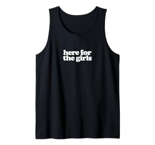 Here for The Girls Y2k Aesthetic Trendy Tank Top Here for The Girls Y2k Aesthetic Trendy Tank Top von Here For The Girls