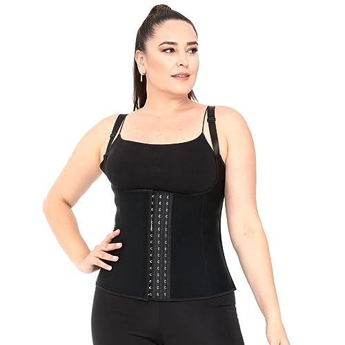 Heré Mood Damen Korsett mit Stahlknochen Waist Trainer Damen Unsichtbar Shapewear Taillentrainer Shaper Body Bauchweg Corsage (M) von Heré Mood