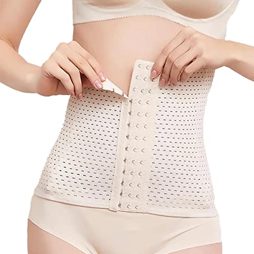 Heré Mood Damen Korsett mit Stahlknochen Waist Trainer Damen Unsichtbar Shapewear Taillentrainer Shaper Body Bauchweg Corsage (S) von Heré Mood