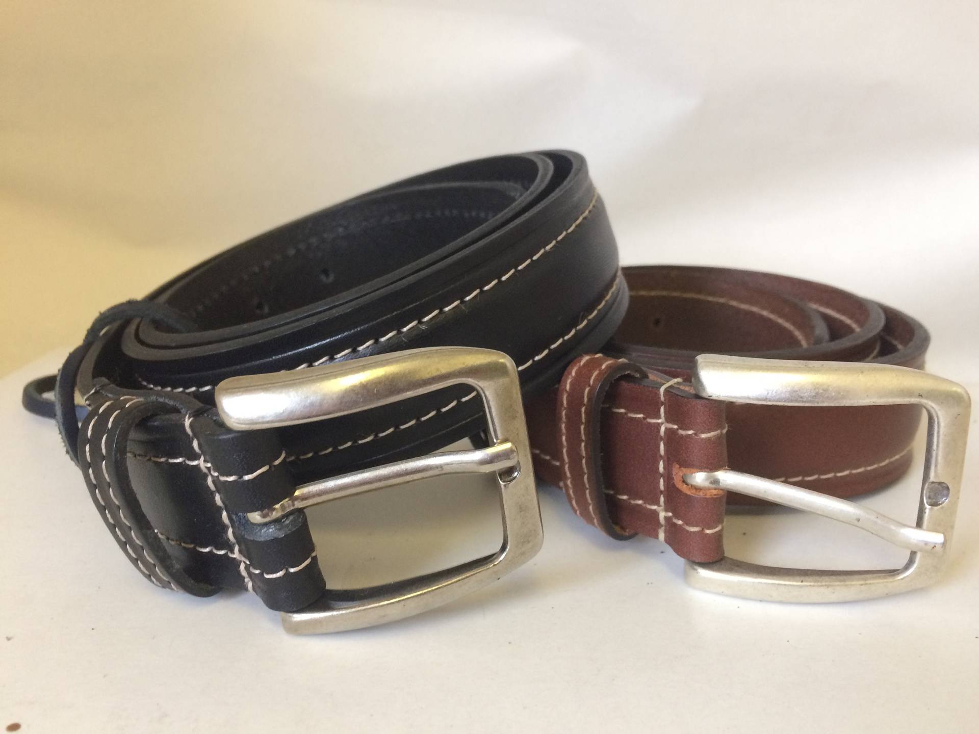 Herren 35mm Echtledergürtel. | S, M, L, Xl Schwarz Oder Braun 0801 von HeritageLgDsCoLTD