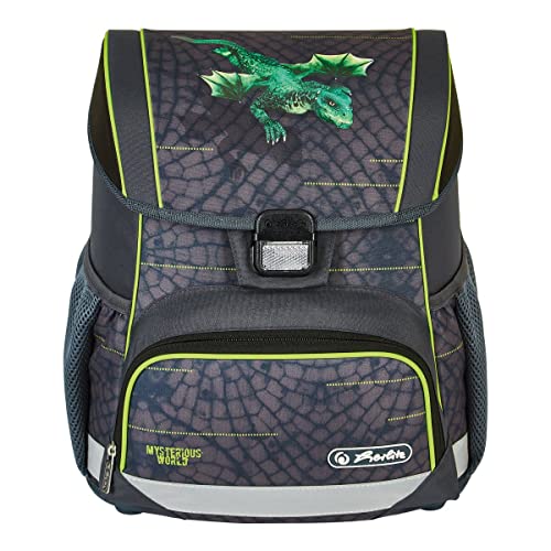 Herlitz® Schulrucksack Loop Jugend Schulranzen Rückentasche | Volumen 16L | Herren Damen Unisex Sportlich | Für Studenten Alltag | Geräumig Haltbar | Dragon Quest, multicoloured, Modern von Herlitz