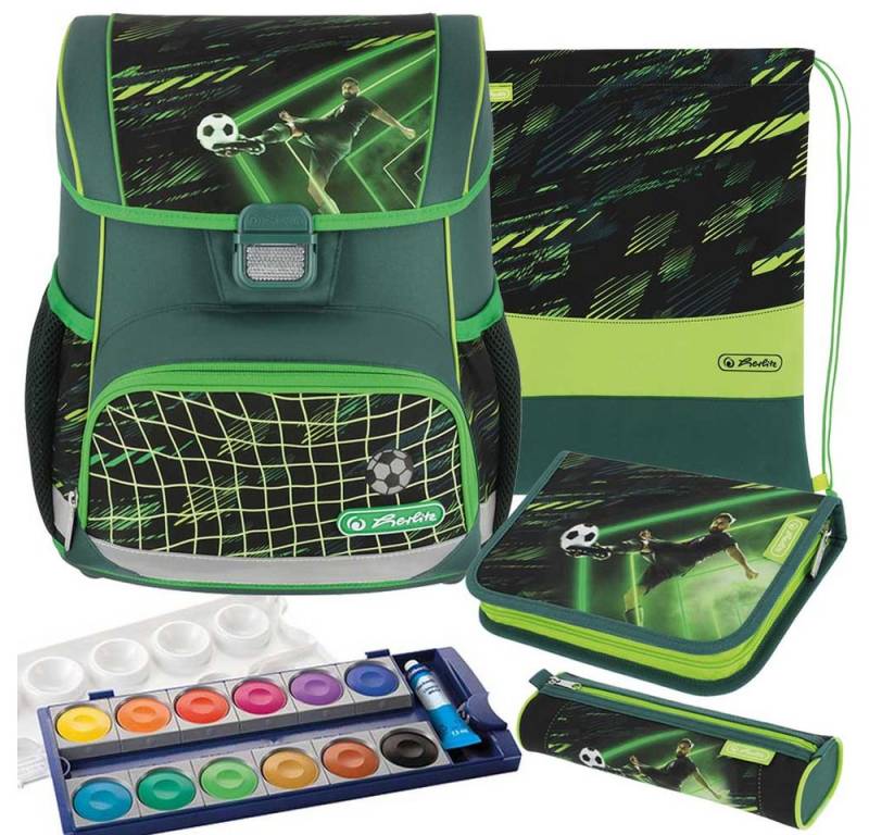Herlitz Schulranzen Set Loop Plus 5-teilig 2024 Jungen Game Changer von Herlitz