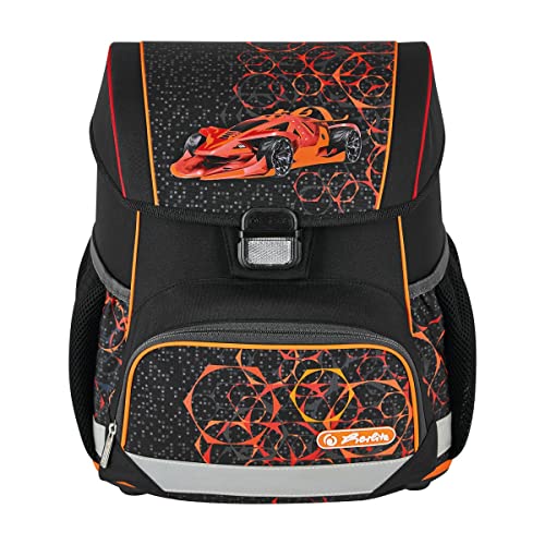 Herlitz Schulrucksack Loop Jugend Schulranzen Rückentasche | Volumen 16L | Herren Damen Uni Sportlich | Für Studenten Alltag | Geräumig Haltbar | Mechanic, Mehrfarbig, Optimal von Herlitz