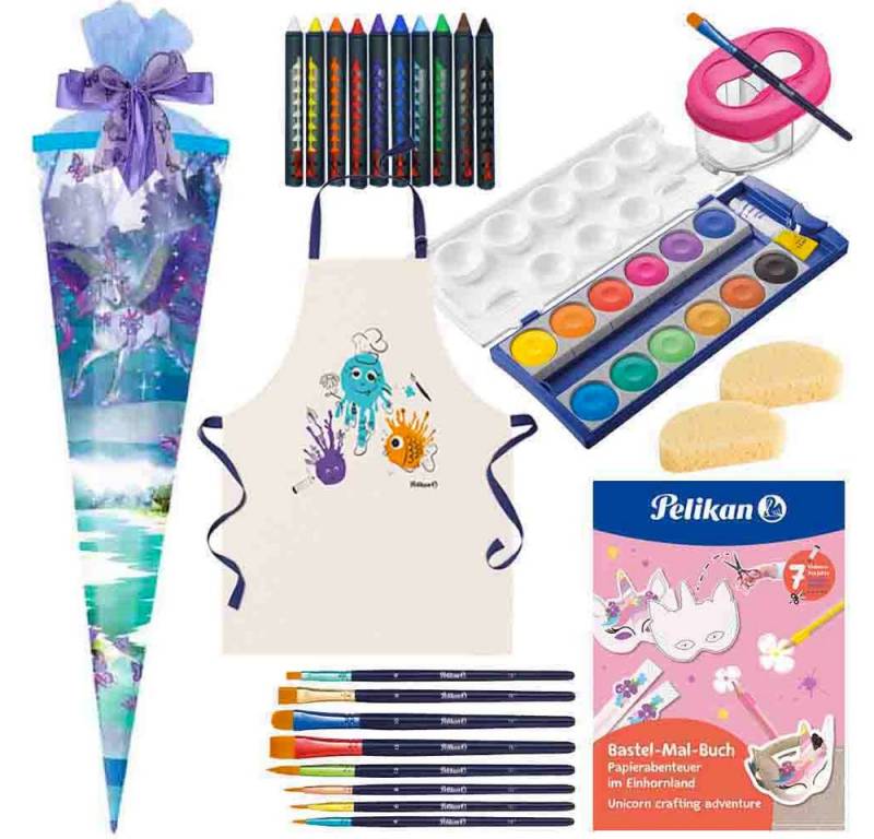 Herlitz Schultüte 85 cm gefüllt 2025 Mädchen Magic Unicorn von Herlitz