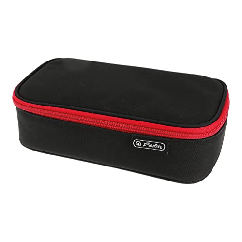 herlitz 50038558 Faulenzer beatBox, Black/red, 1 Stück von Herlitz