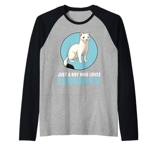 Herren Hermeline Hermelin Raglan von Hermeline Hermelin Tier Shop