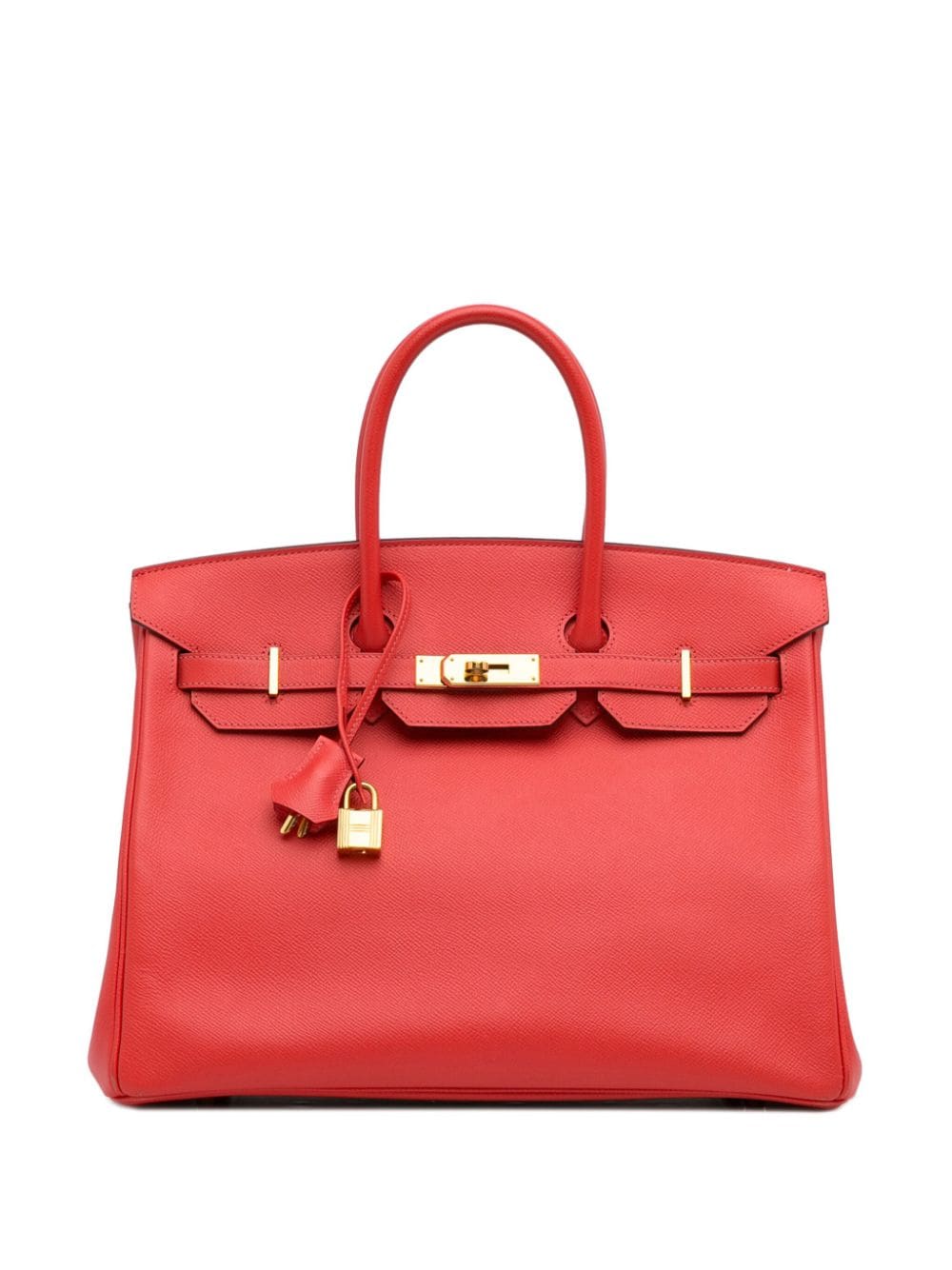 Hermès Pre-Owned 2016 2016 Epsom Birkin 35 handbag - Rot von Hermès Pre-Owned