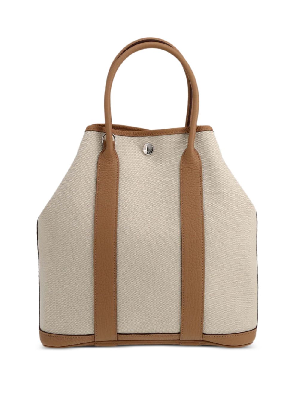 Hermès Pre-Owned Gris-Béton Handtasche aus Canvas - Nude von Hermès Pre-Owned