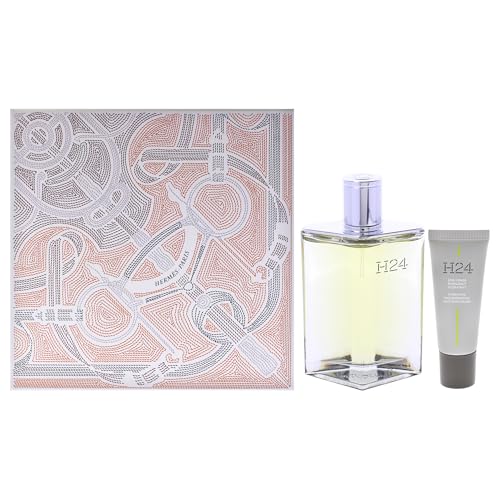 H24 by Hermes for Men – 2 Stück Geschenkset 3,3 oz EDP Spray, 0,68 oz Face Moisturizer von Hermes