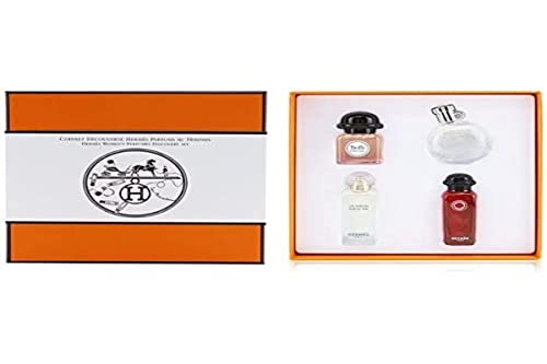 Hermes Damen Mini Set, 4 x 7,5 ml (Jour D'Hermes Absolu+ Eau Merveilles Et+ Twilly Ep+Eau Rhubarbe Ec) von Hermes