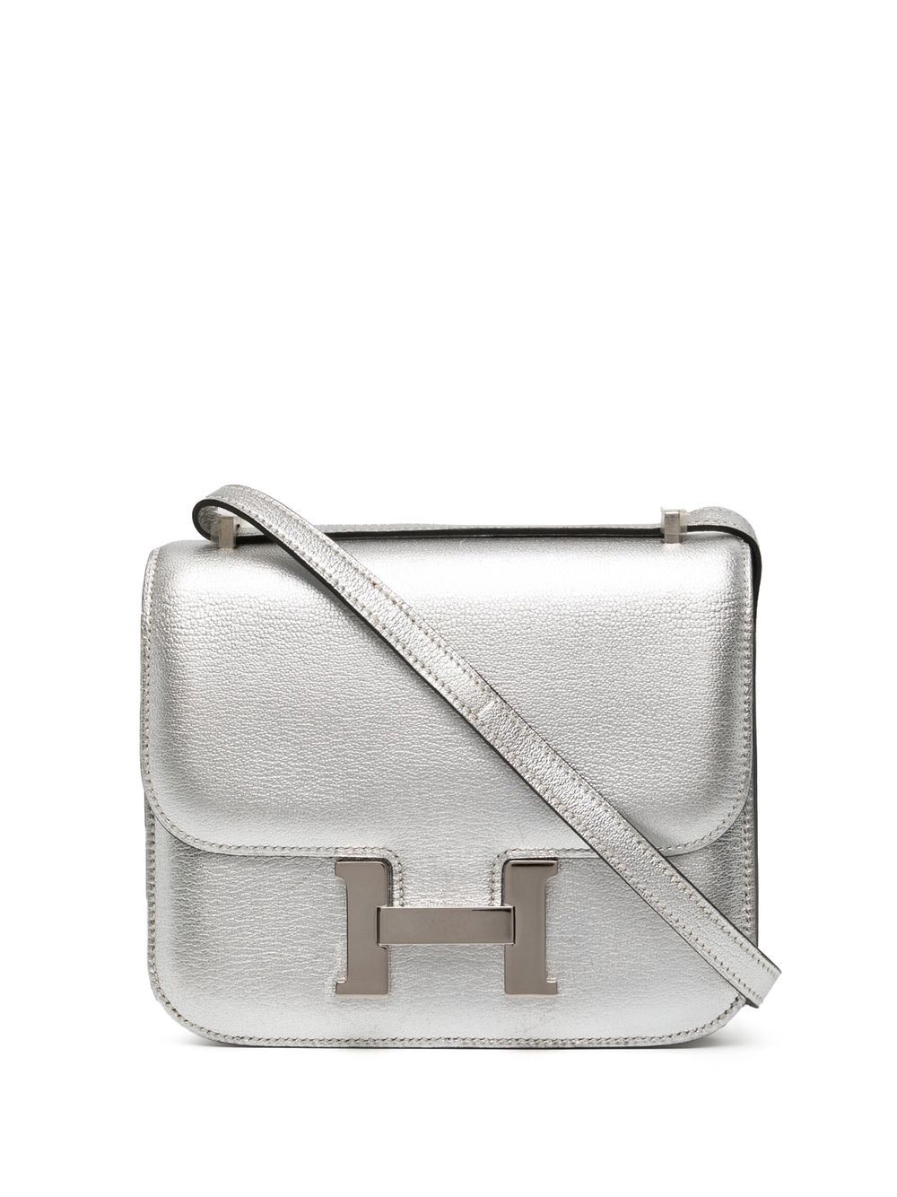 Hermès Pre-Owned 2004 Constance 18 Schultertasche - Silber von Hermès Pre-Owned