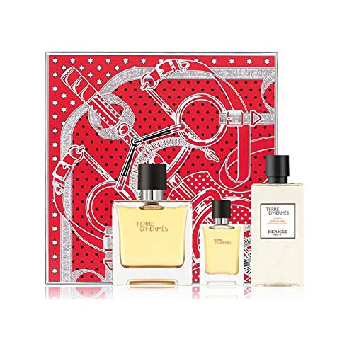 Hermes Terre D'Hermes Parfum Spray 75 ml + 12,5ml Parfume Spray+ 40ml After Shave Lotion von Hermes