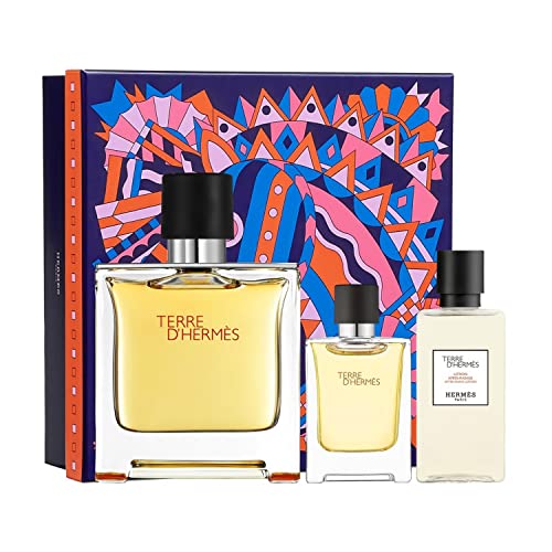 Hermes Terre d'Hermes Gift set 75ml EDP + 12.5ml EDP + 40ml Aftershave Balm Hermes Terre d'Hermes Gift set 75ml EDP + 12.5ml EDP + 40ml Aftershave Balm von Hermes