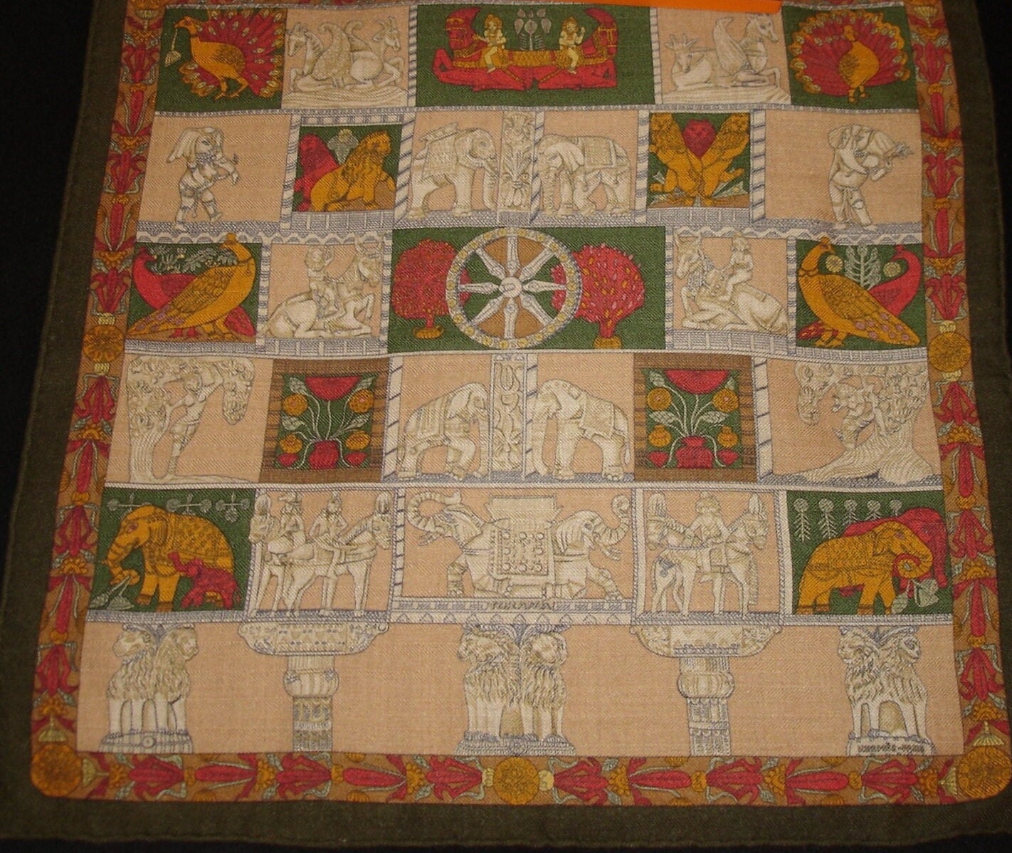 Hermes-Schal „Torana" Seiden-Kaschmir-Taschenschal Hermes von HermesScarvesLuxury