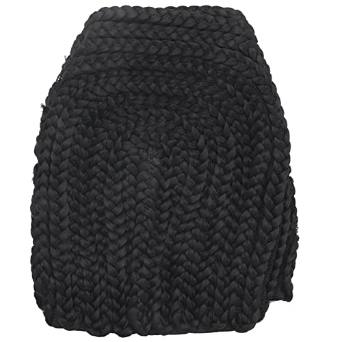 Hermosiey Super Elastische Cornrow Kappe für HäKeln Geflecht zu Weben PerüCke Kappen für die Herstellung Von PerüCken Top QualitäT Weben Braid Kappe PerüCke Netz Schwarz Farbe 1Pc von Hermosiey