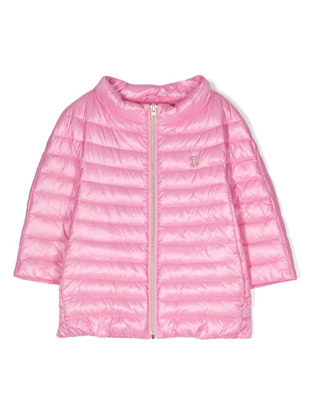 Herno Kids Gesteppte Daunenjacke - Rosa von Herno Kids