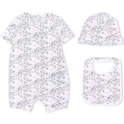 Herno Kids Weißer Unisex Anzug von Herno Kids