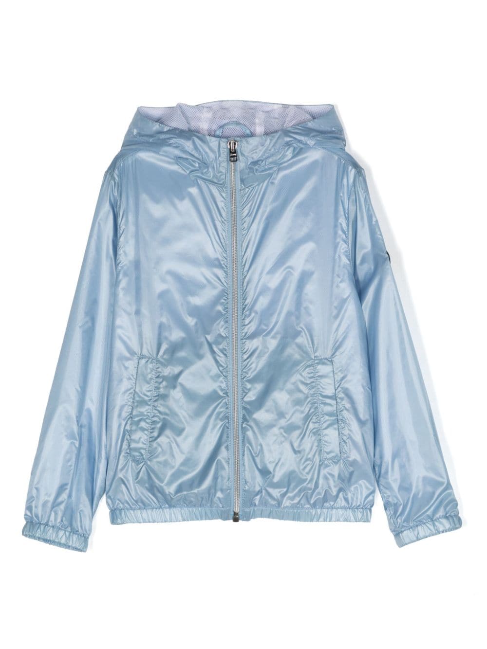 Herno Kids Regenjacke mit Kapuze - Blau von Herno Kids