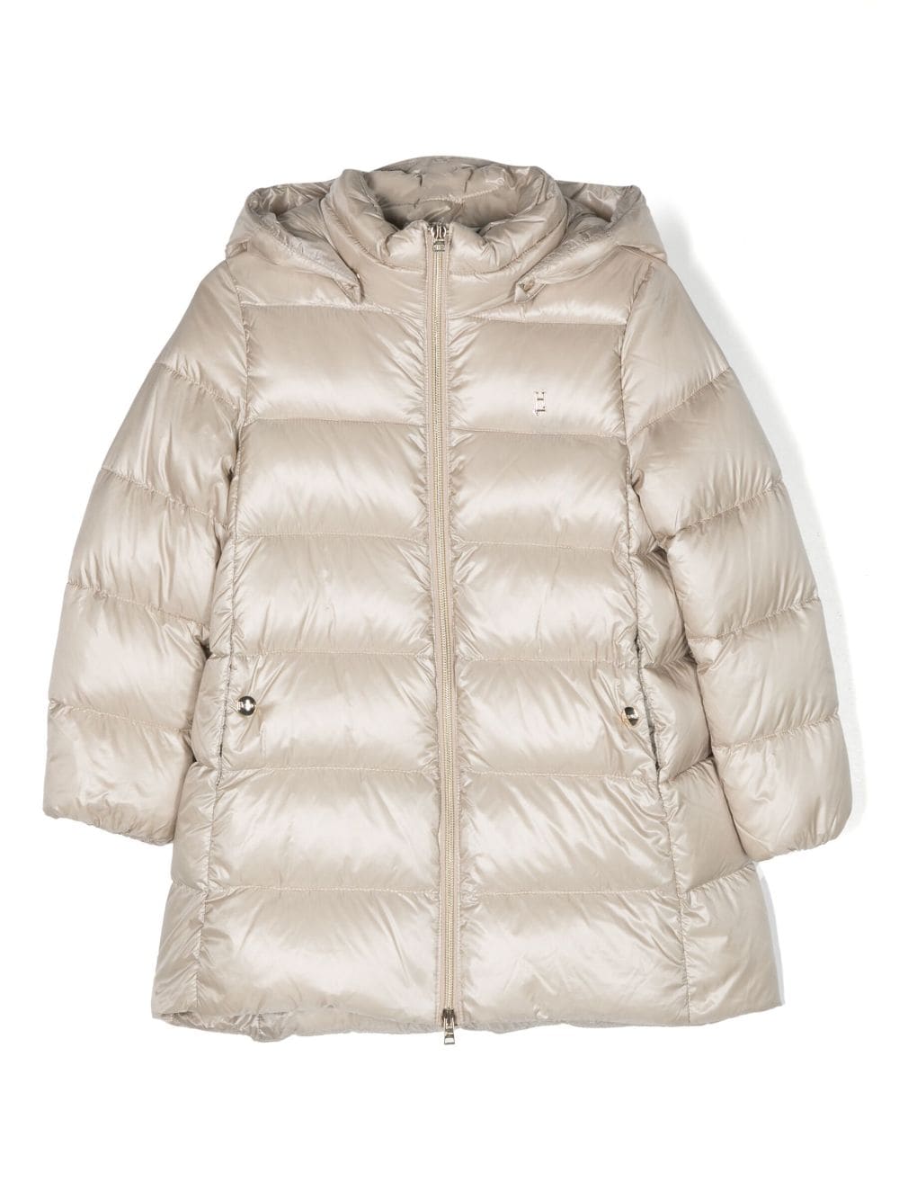 Herno Kids Gefütterte Kapuzenjacke - Nude von Herno Kids