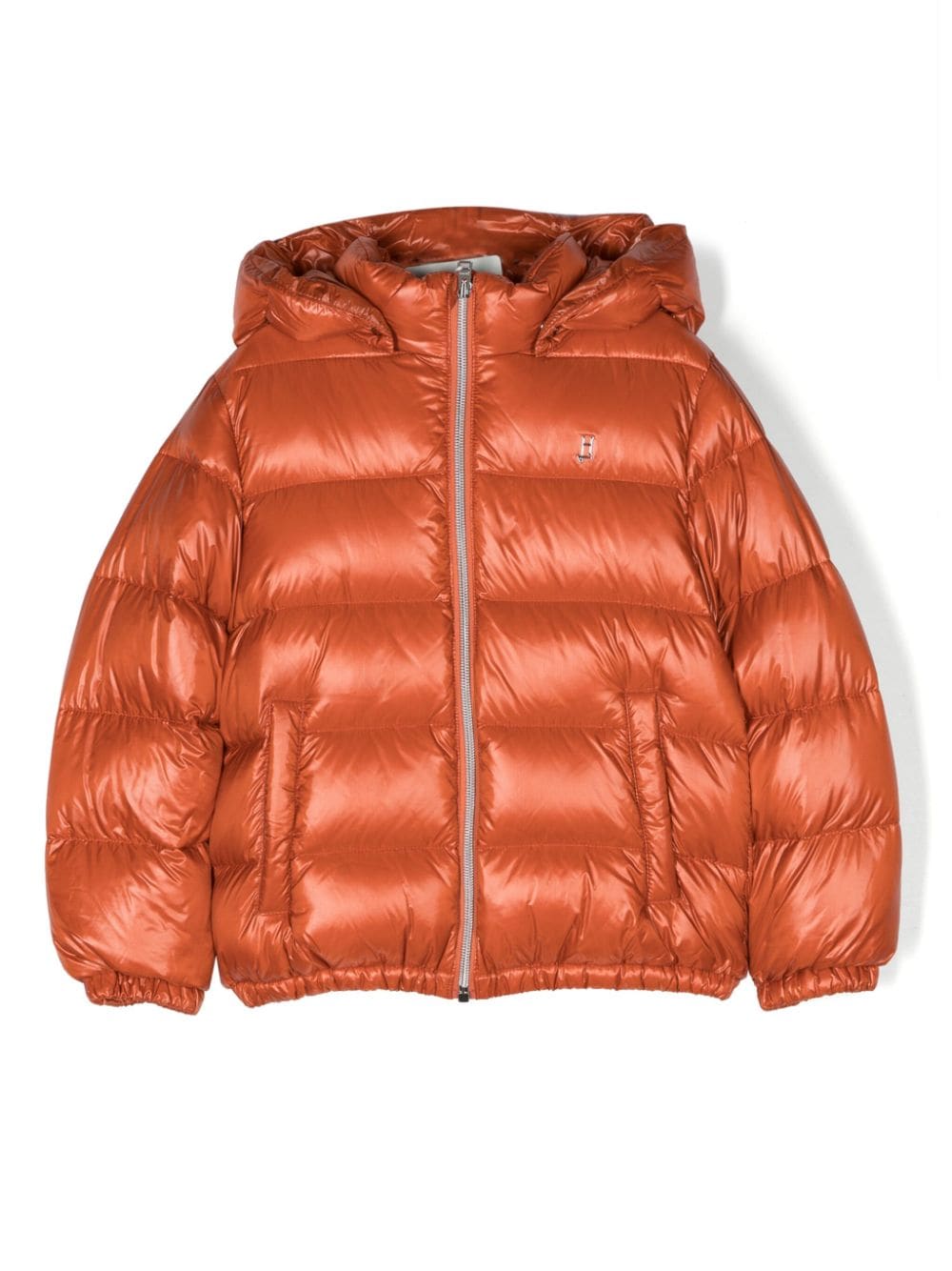 Herno Kids Gesteppte Jacke mit Reißverschluss - Orange von Herno Kids