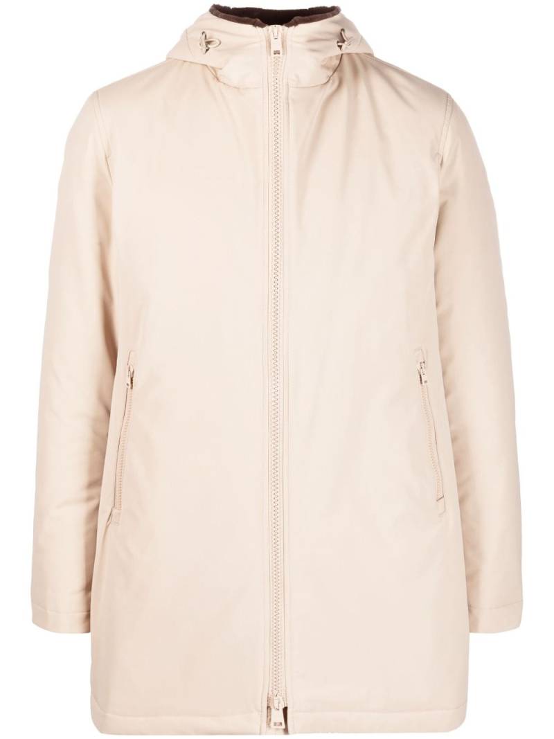 Herno Keystone Parka mit Faux Fur - Nude von Herno