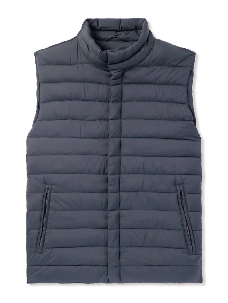 Herno - Lo Smanicato Quilted Nylon Gilet - Men - Blue - IT 48 von Herno