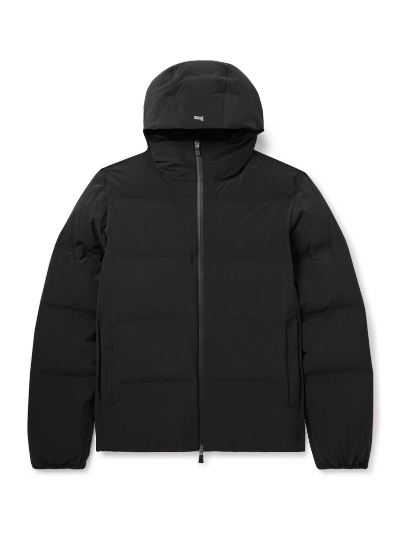 Herno - Quilted Stretch-Nylon Hooded Down Jacket - Men - Black - IT 56 von Herno