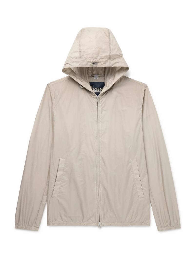 Herno - Ripstop Hooded Jacket - Men - Neutrals - IT 48 von Herno