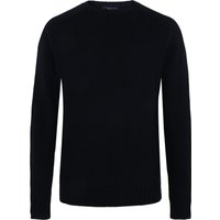 Herno Rundhalspullover aus extrafeiner Wolle im Glattstrick in 54 von Herno
