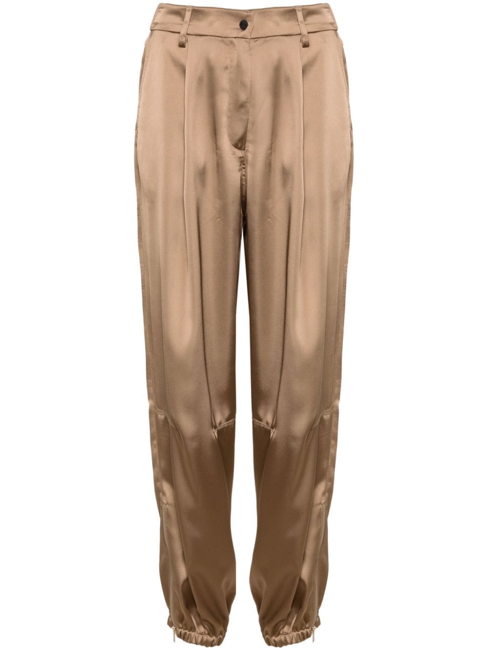 Herno Tapered-Satinhose - Nude von Herno