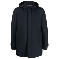 Herno Wasserdichte Blaue Herrenjacke von Herno