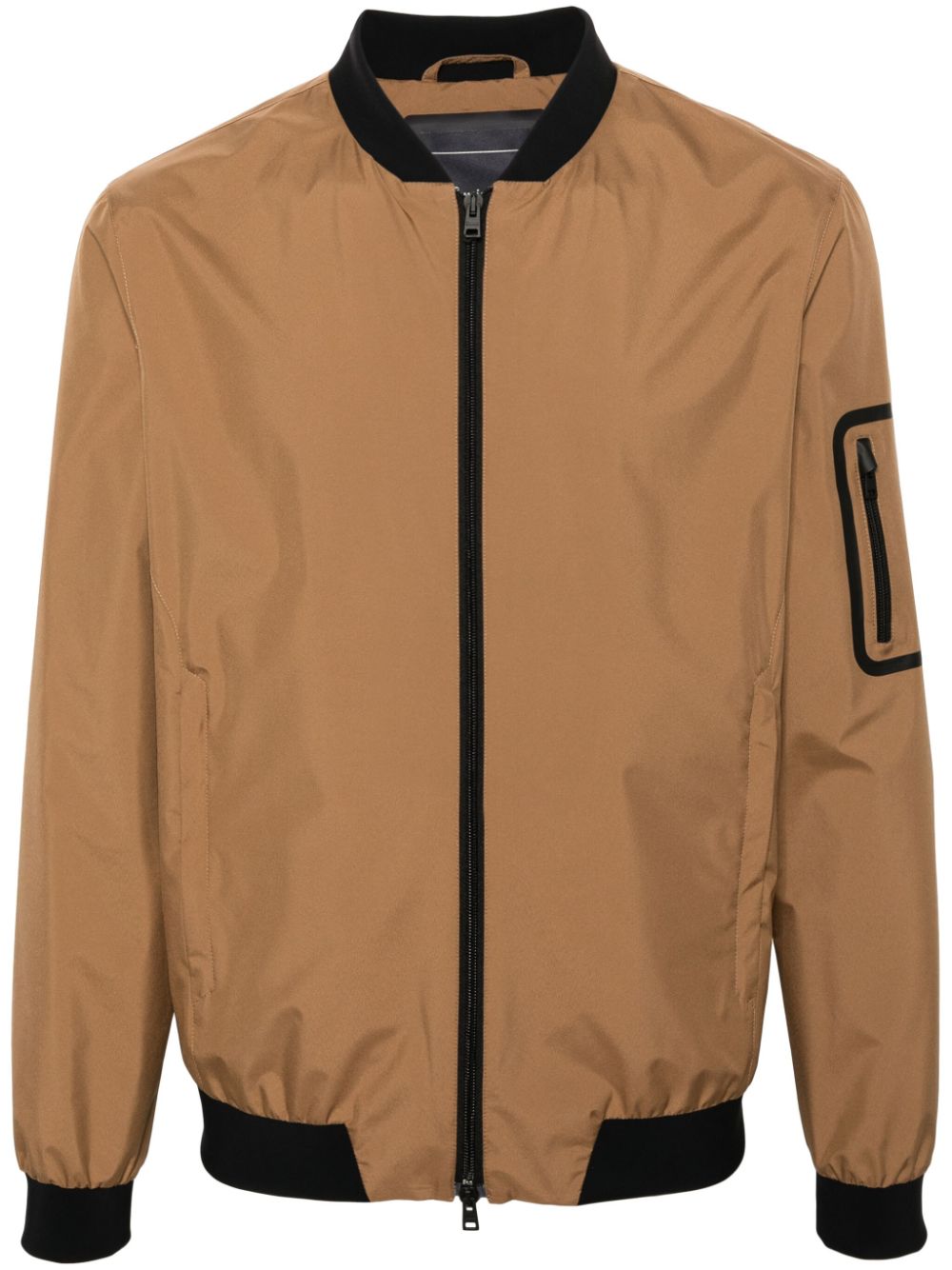 Herno Wasserdichte Laminar Bomberjacke - Braun von Herno