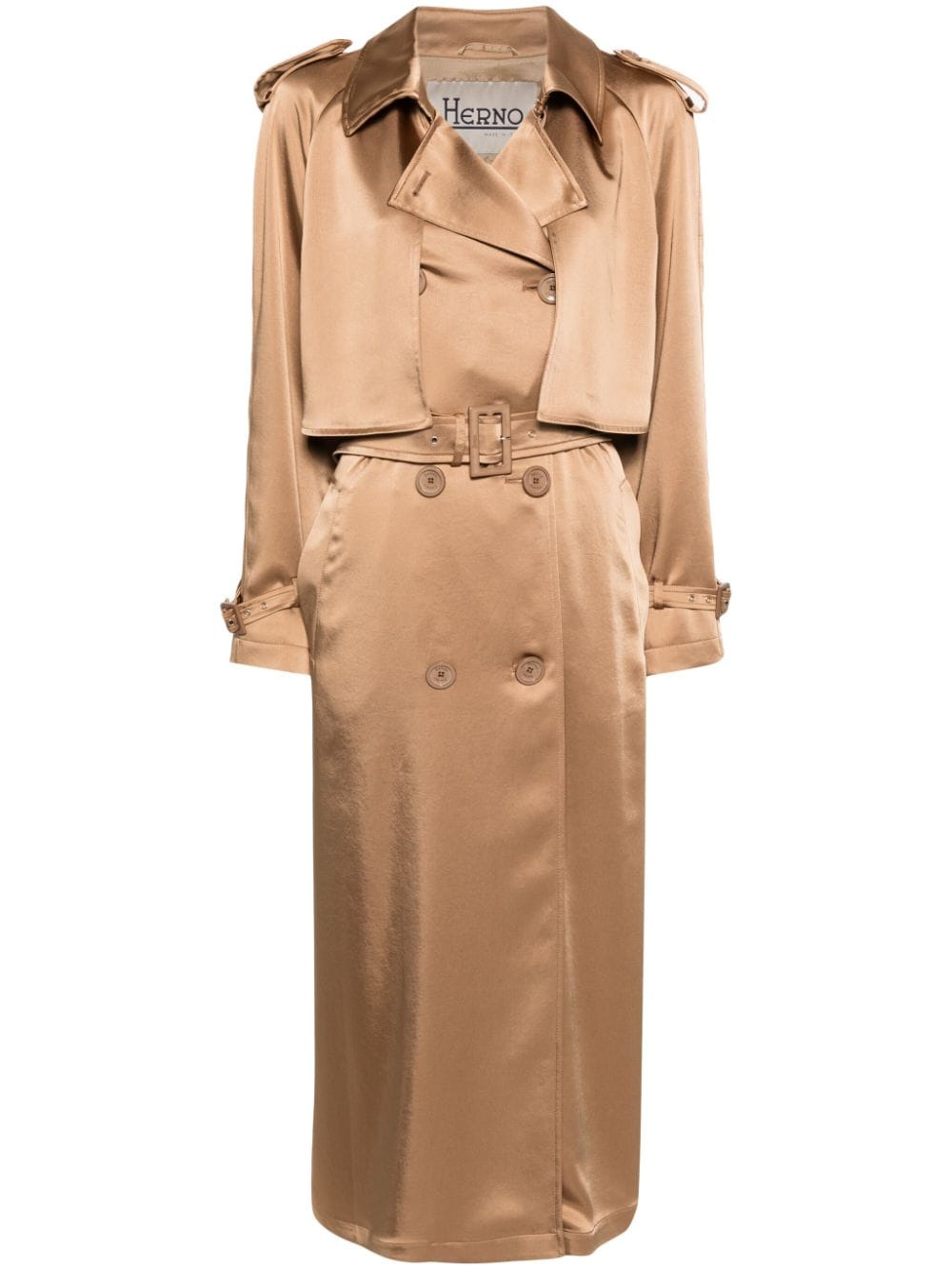 Herno Trenchcoat mit Gürtel - Nude von Herno