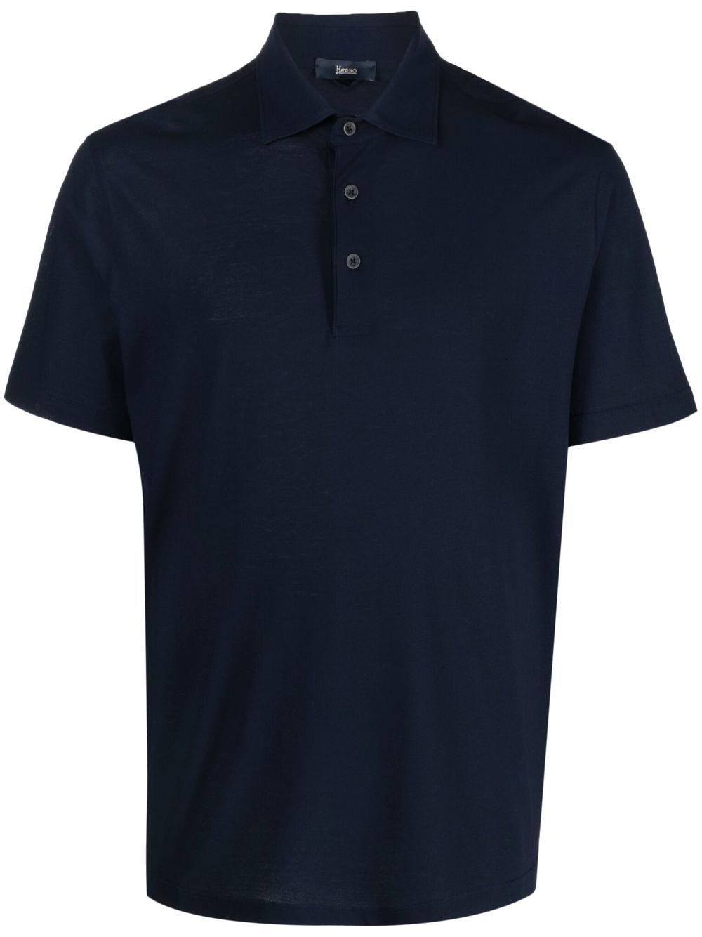 Herno Klassisches Poloshirt - Blau von Herno