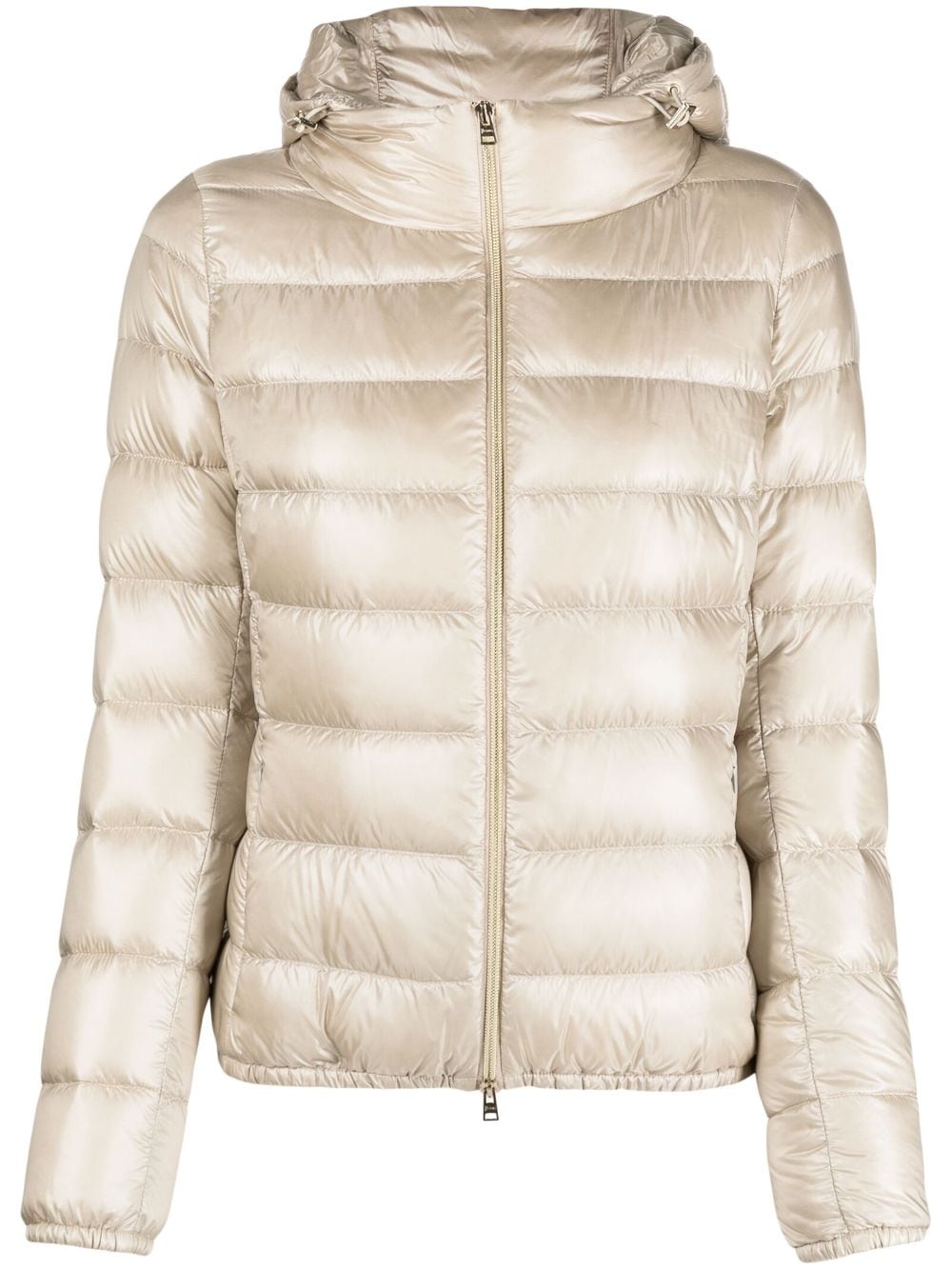 Herno Gefütterte Jacke mit Glanzoptik - Nude von Herno