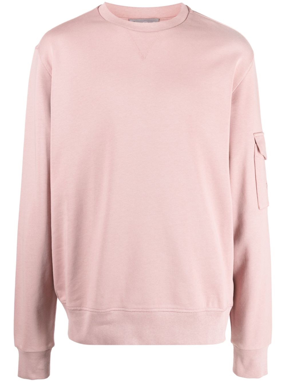 Herno Sweatshirt mit aufgesetzter Tasche - Rosa von Herno