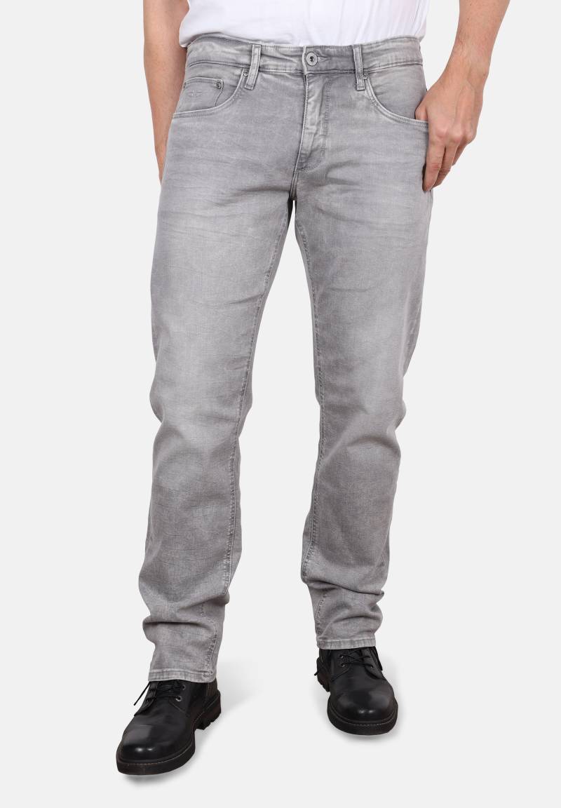 HERO by John Medoox 5-Pocket-Jeans "Denver Fashion Regular Straight Stretch", Straight Fit Casual Clean Wash Denim Jeans für Herren von Hero By John Medoox