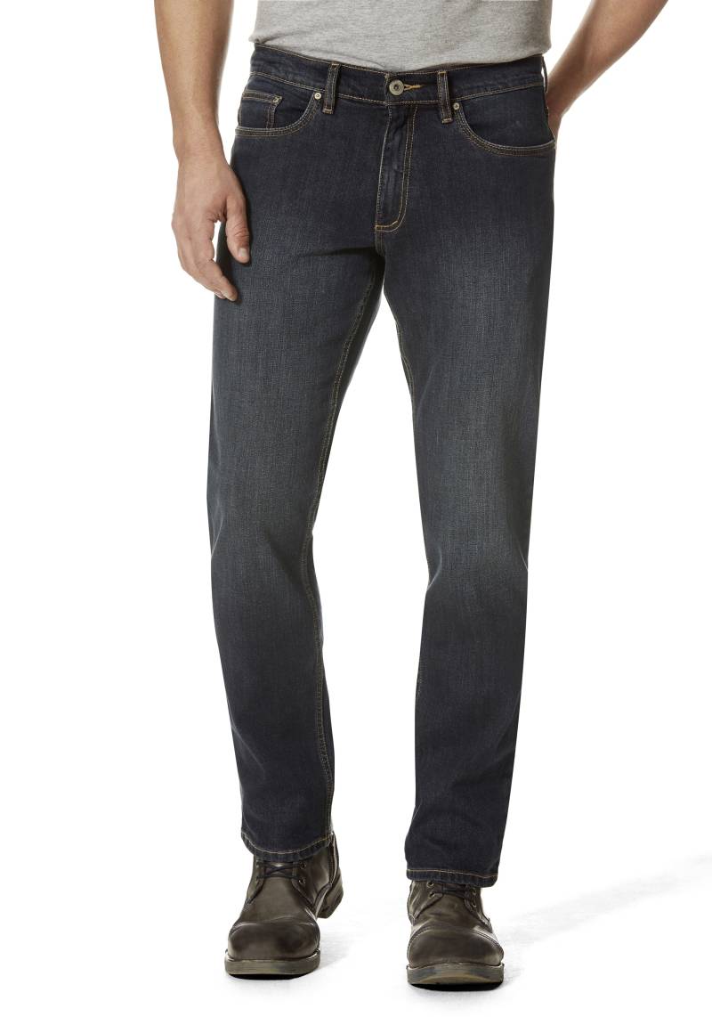 HERO by John Medoox 5-Pocket-Jeans "Denver Regular Straight Stretch" Straight Fit Casual Clean Wash Denim Jeans für Herren von Hero By John Medoox