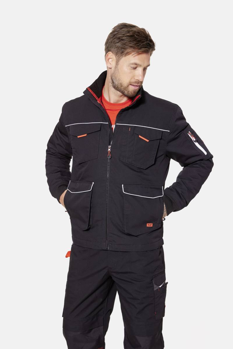 HERO by John Medoox Arbeitsjacke "JONAS Workwear Arbeits-Outdoorjacke" Outdoorjacke Arbeitsjacke gefüttert Stehkragen für Herren von Hero By John Medoox