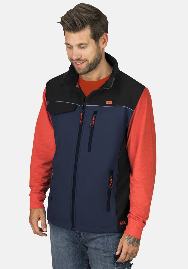 HERO by John Medoox Arbeitsweste "Workwear Arbeits-Cargoweste Softshell", Arbeits-Cargoweste Softshell Funktionsqualität für Herren von Hero By John Medoox