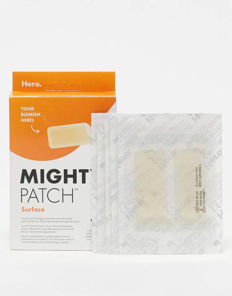 Hero - Mighty Patch Surface - Pickel-Patches 10 Stück-Keine Farbe von Hero Cosmetics