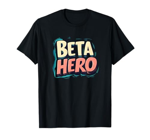 Erstaunliches Beta Hero Logo für Erwachsene und Kinder T-Shirt von Hero Outfit