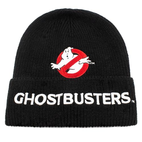 Heroes INC Ghostbusters - Schwarze Beanie mit Logo von Heroes Inc.