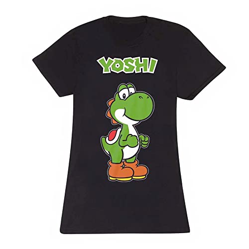Heroes Inc. Nintendo Yoshi Damen-T-Shirt, Größe S von Heroes Inc.