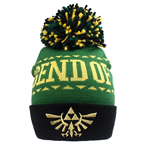 Heroes Inc. Unisex Gorro Con Logo Legend of Zelda Baskenmütze, Verde, von Heroes Inc.