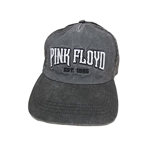 Offizielle Pink Floyd Unisex-Baseballkappe für Erwachsene, grau, Einheitsgröße Offizielle Pink Floyd Unisex-Baseballkappe für Erwachsene, grau, Einheitsgröße von Heroes Inc.
